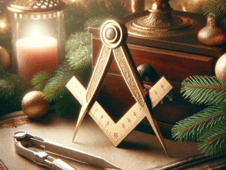 Equerre et Compas pour une fin d'année spirituelle.
